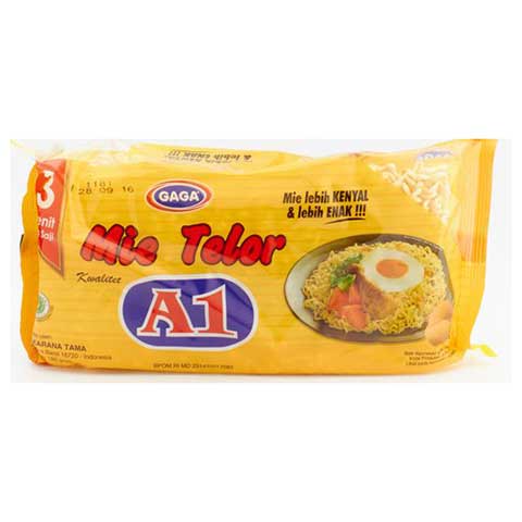 GAGA MIE TELOR KUNING 4X180 G